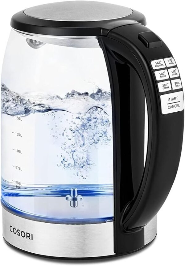 Electric Kettle & Hot Water Boiler For Coffee & Tea,