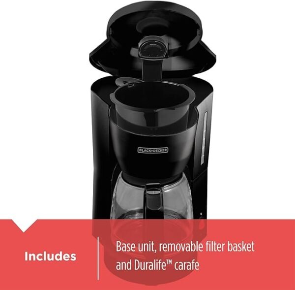 Black Decker Programmable Coffee Maker - Image 3