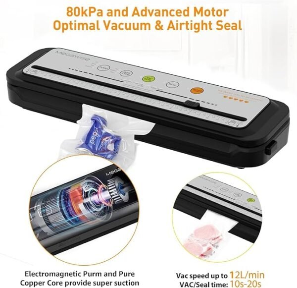 Vacuum Machine Dry & Moist Food Sealer - Image 2