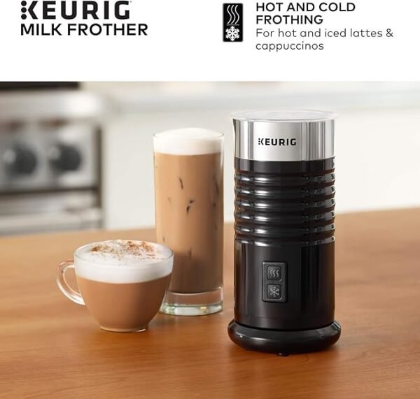 Keurig Standalone Milk Frother– Hot & Cold - Image 3