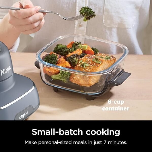 Ninja Crispi 4-in-1 Portable Glass Air Fryer - Image 2