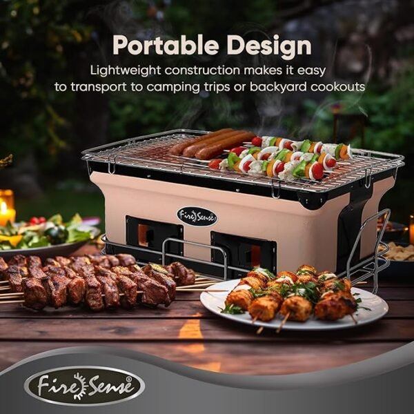 fire sense large yakitori charcoal grill - Image 4