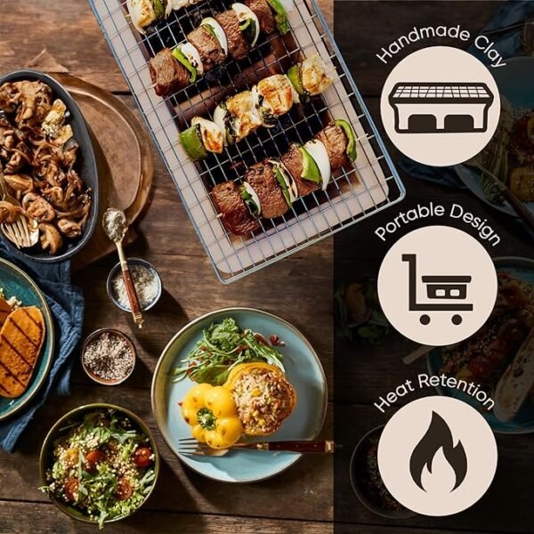 fire sense large yakitori charcoal grill - Image 5